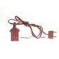 Small plastic lantern with red light Small plastic lantern with red light