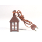 Medium plastic lantern with white light