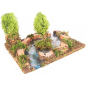 Modular river - Double curve with island Modular river - Double curve with island