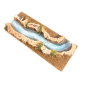 Modular river - Straight element with left curve