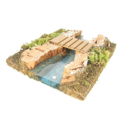 Modular channel - Straight element with bridge