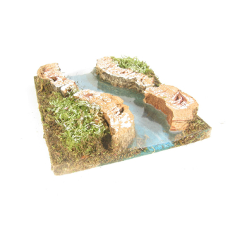 Modular river - Double short curve