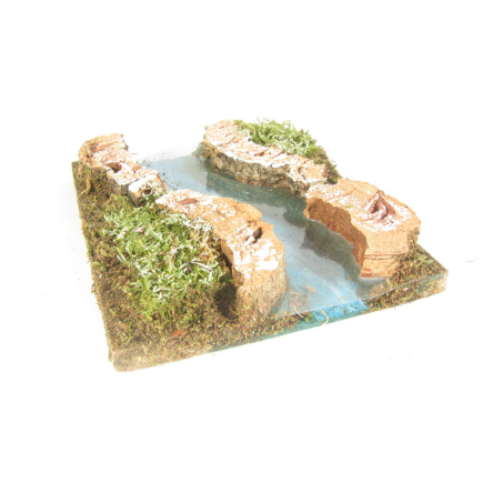 Modular river - Double short curve
