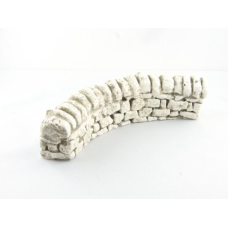 Curved wall 9 x 4 x 14 cm
