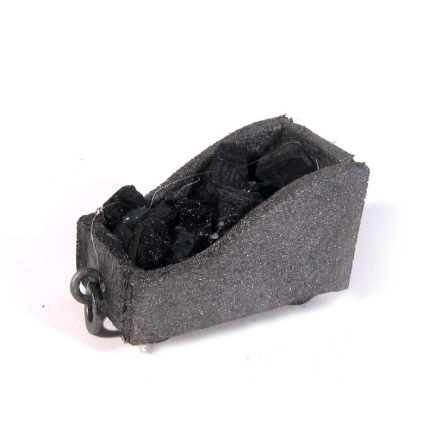 Coal holder with real coal