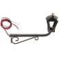 Wall-mounted street lamp 11 cm - upward-facing lantern