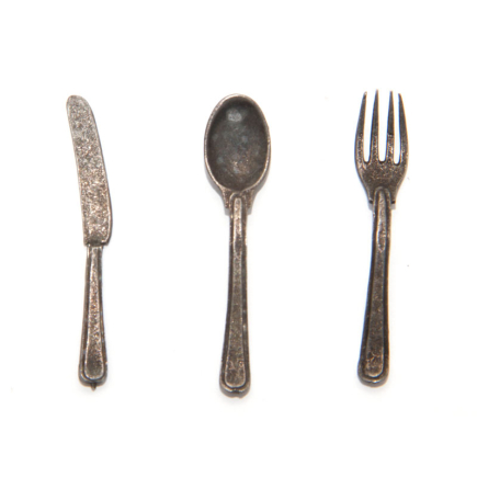 Large cutlery set, 5 cm