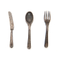 Large cutlery set, 5 cm