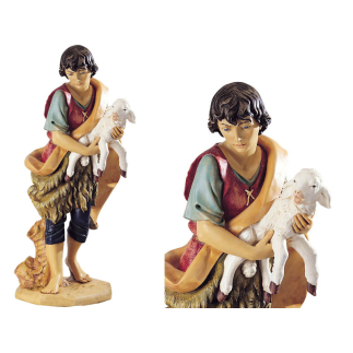 Shepherd with sheep 125 cm