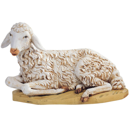 Seated sheep for 125 cm
