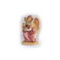 Pink kneeling angel, 52 cm - Fontanini statues