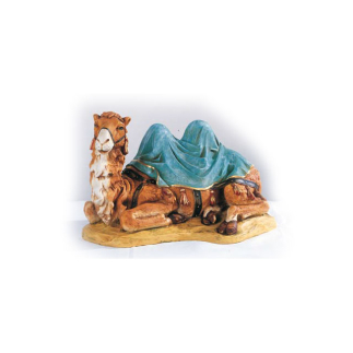Seated camel, 52 cm - Fontanini statues