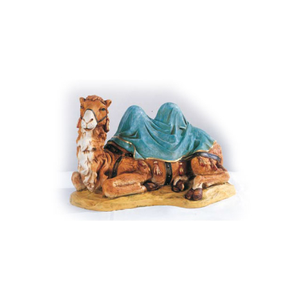 Seated camel, 52 cm - Fontanini statues