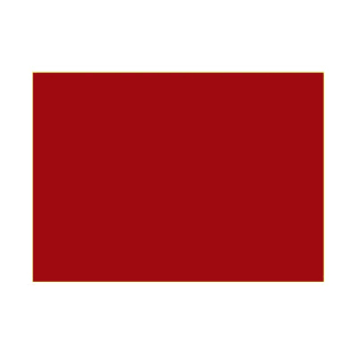 Primary red gelatin sheet 30 x 25 cm