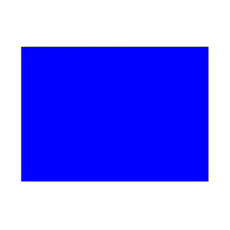 Medium blue gelatin sheet 30x25 cm