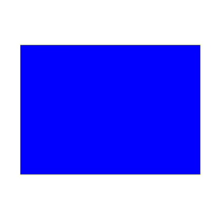 Medium blue gelatin sheet 30x25 cm