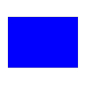 Medium blue gelatin sheet 30x25 cm