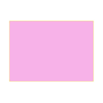 Bright pink gelatin sheet 30 x 25 cm