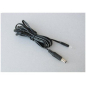 FRISA 5 mm red fire LED with 2.1 mm plug - LF5R - self-flickering