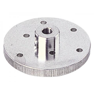 Pulley - circular for MW and ME type gearmotors - 7 mm diameter hole