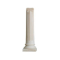 9 cm ruined column