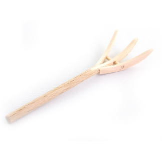 Wooden pitchfork 9–10 cm