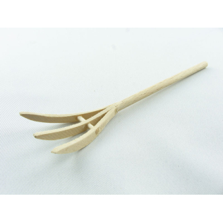 12 cm wooden pitchfork