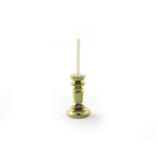Candlestick with candle