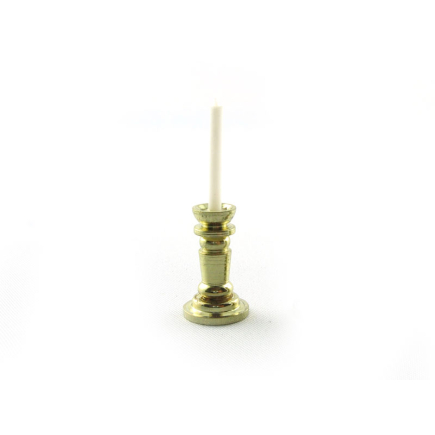 Candlestick with candle