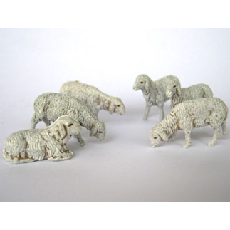 Assorted sheep for 6 cm - Landi Moranduzzo figurines