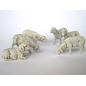 Assorted sheep for 6 cm - Landi Moranduzzo figurines