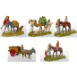 Gruppi 5 soggetti cm 6 - Statuine Landi Moranduzzo