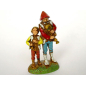 Two musicians, 6 cm - Landi Moranduzzo figurines