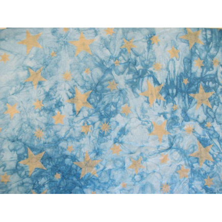 Hand-Painted Sky Paper for Nativity Scenes 70 x 100 cm