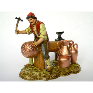 Copper 10 cm - Landi Moranduzzo figurines