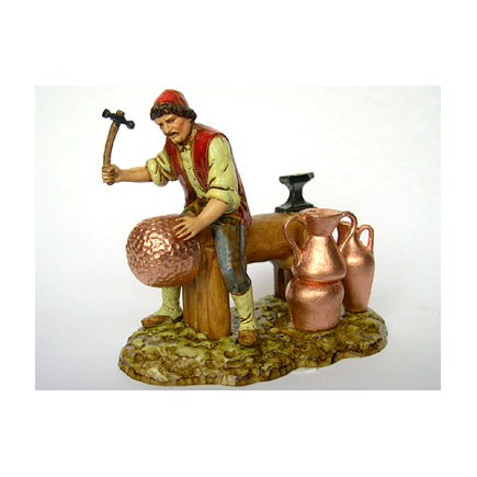 Copper 10 cm - Landi Moranduzzo figurines