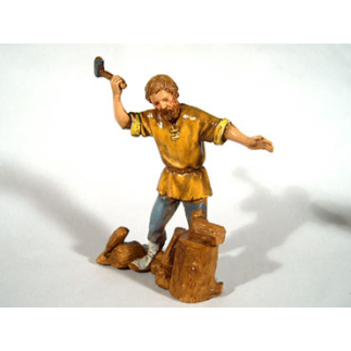 Trades, 6 figures - Lumberjack 10 cm - Landi Moranduzzo figurines