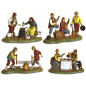 4-figure scene set, 6 cm - Landi Moranduzzo figurines 4-figure scene set, 6 cm - Landi Moranduzzo figurines