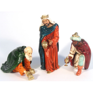 Three Wise Men, 13 cm - Landi Moranduzzo Figurines