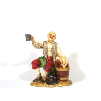 Drunk, 12 cm - Landi Moranduzzo figurines