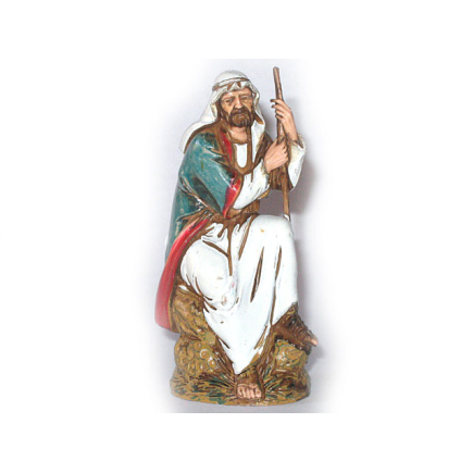 Seated man 10 cm - Landi Moranduzzo figurines