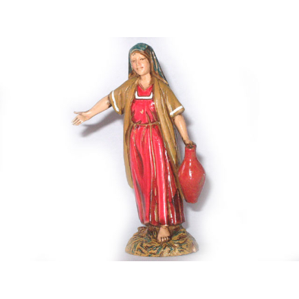 Woman with amphora, 10 cm - Landi Moranduzzo figurines