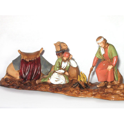 Camel drivers 10 cm - Landi Moranduzzo figurines
