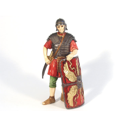 Roman soldier with shield 13 cm - Landi Moranduzzo figurines