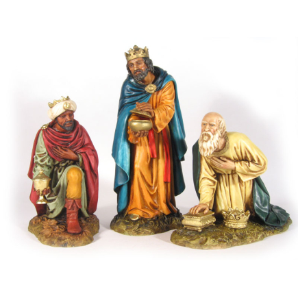 Three Wise Men, 20 cm - Landi Moranduzzo Figurines
