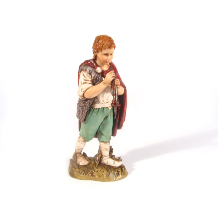 Boy with flute 12 cm - Landi Moranduzzo figurines