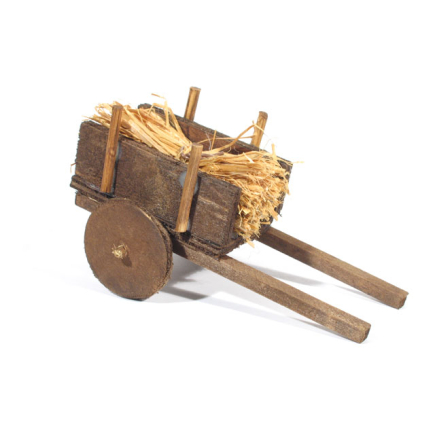 Medium cart with straw