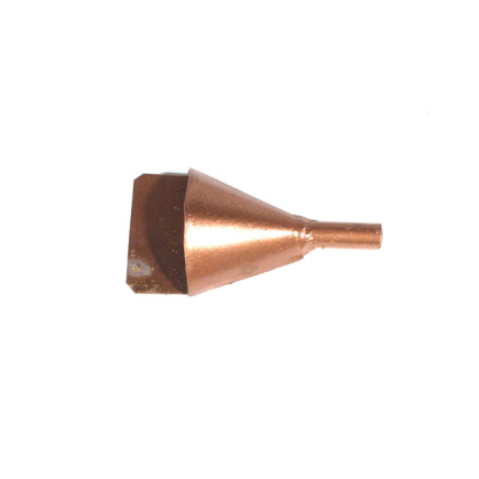 Miniature gutter funnel for nativity scenes