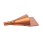 Mini gutter funnel for miniature nativity scenes