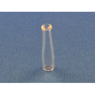 2.3 cm glass bottle.